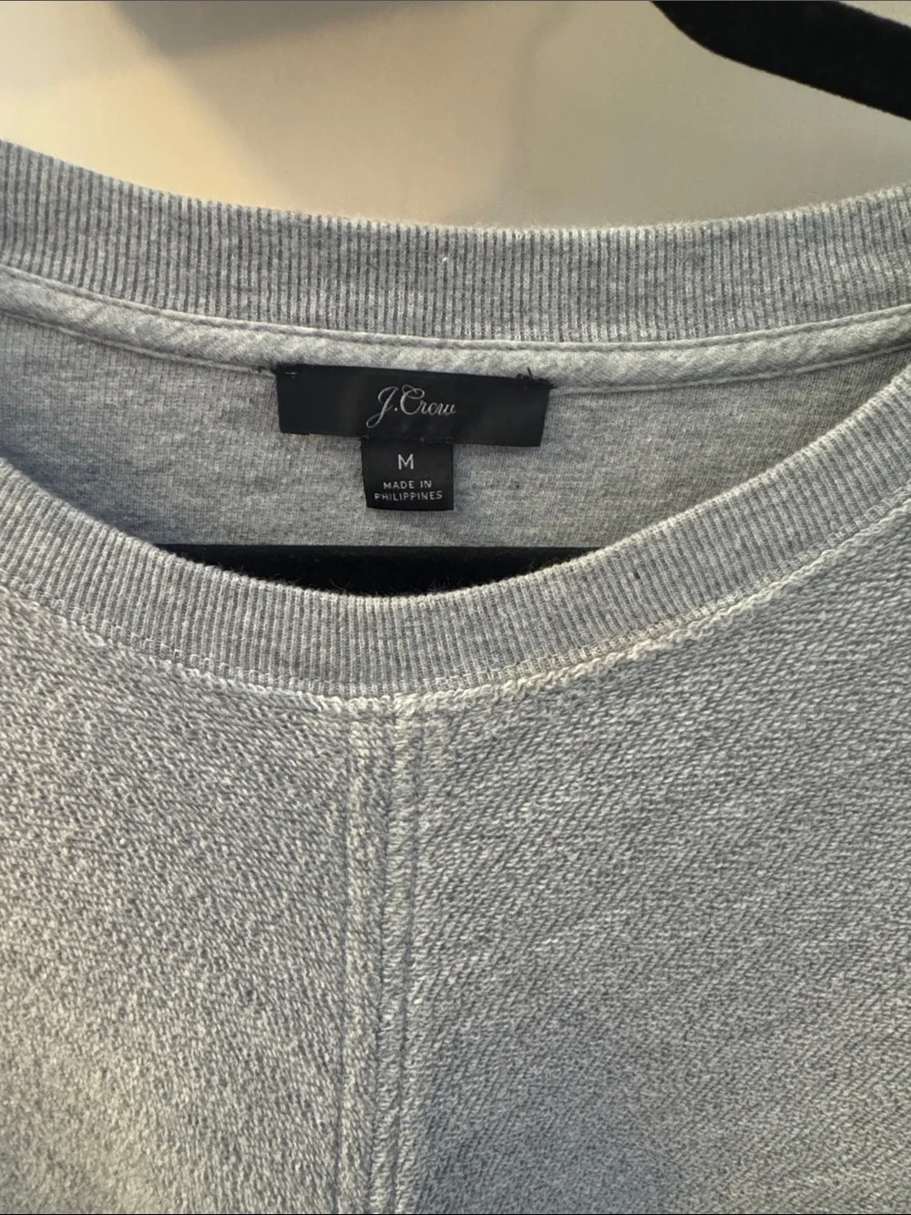 J. Crew Light Gray Women’s Short-Sleeve Sweatshirt